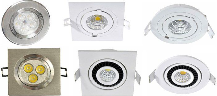 2er Pack LED Einbaustrahler von Eco Light für je 5,99€   15 Modelle!
