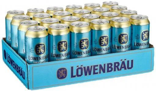 24x 0,5l Löwenbräu Original Helles Dosenbier ab 16€ (statt 24€)