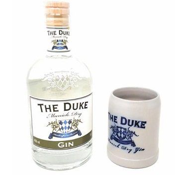 The Duke Gin Geschenkset mit Steinkrug (0,7 l, 45 Vol. %) für 25,99€ (statt 40€)