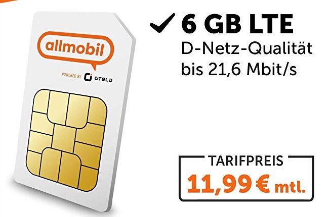 Vodafone/Otelo Tarife (Prepaid oder Laufzeit) bei Amazon   z.B. Vodafone Callya Talk und SMS inkl. 10€ Startguthaben für 2€