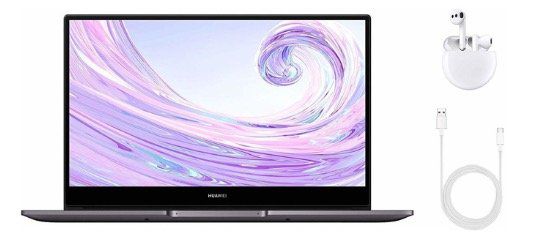 Huawei MateBook D kaufen & FreeBuds 3 (Wert 137€) gratis   z.B. Modell D 14 mit Freebuds 3 für 699€ (statt 836€)