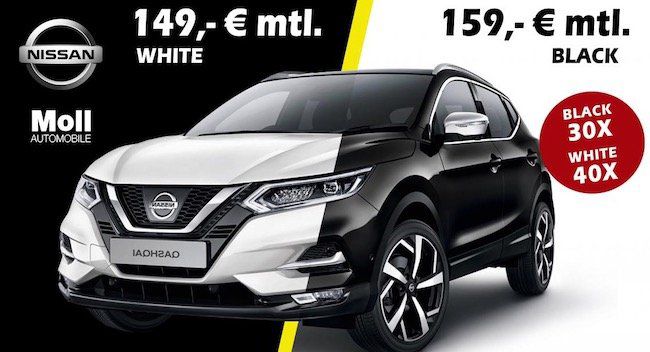 Nissan Qashqai N Way mit 140 PS & Panoramadach für 185€ mtl.   LF: 0.64