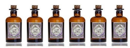 Abgelaufen! 6x den Monkey 47 Schwarzwald Dry Gin Miniatur (0,05 Liter) für 17,05€ (statt 36€)