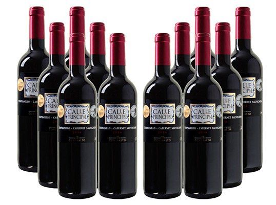 Keine Versandkosten beim Weinvorteil   z.B. 6x Calle Principal Cabernet Sauvignon Rotwein für 23,94€
