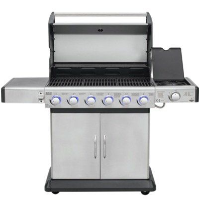 El Fuego Deluxe Edelstahl Gasgrill mit LED und 6+1 Brennern für 254,99€ (statt 425€)