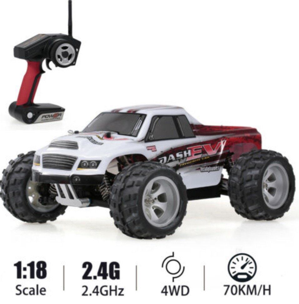 WLtoys A979 B RC  Big Feet Truck 70 km/h für 56,99€   aus CZ