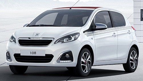 Peugeot 108 Top Collection inkl. Wartung & Verschleiß mit 72 PS im Privatleasing für 107,63€ mtl.   LF: 0.62