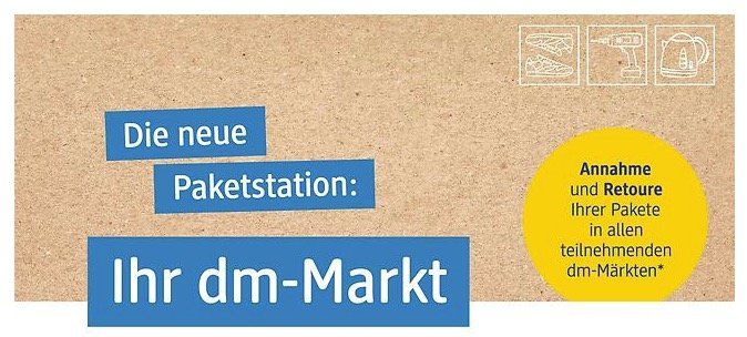 NEWS: dm Paketservice: von der Drogerie zum Paketshop