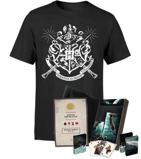 Harry Potter Poker Karten + T Shirt für 24,48€ (statt 50€)