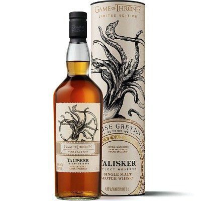 Ausverkauft! Talisker Select Reserve Single Malt GoT Edition House Greyjoy 0,7 Liter mit 45,8% für 29,99€ (statt 41€)