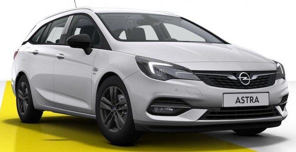 Trade In: Opel Astra K Sports Tourer Sondermodel 2020 inkl. Opel Flat für 225,81€ mtl.   LF: 0.79