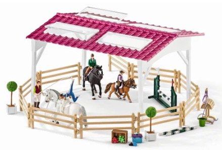 Schleich Reitschule mit Reiterinnen und Pferden (42389) für 29,66€ (statt 39€)