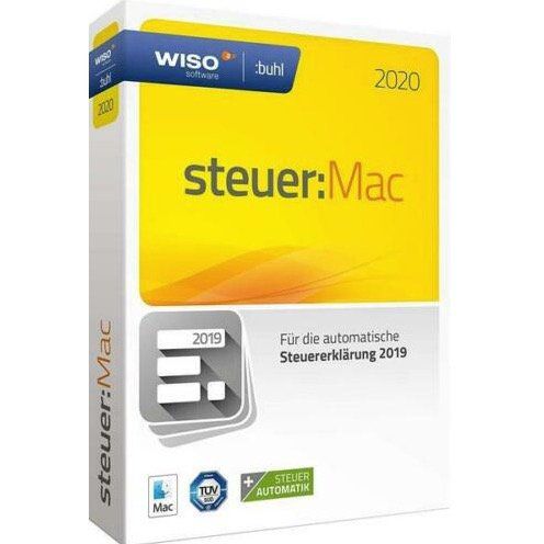 WISO steuer:Mac 2020 (Steuerjahr 2019) inkl. CD für 18,99€ (statt 24€)