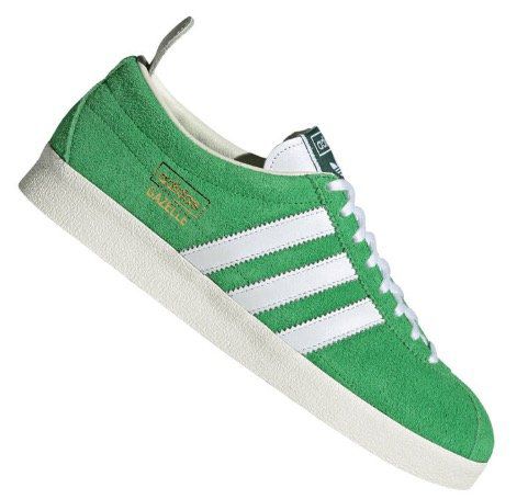 adidas Originals Gazelle Vintage Wildleder Sneaker in Grün für 83,96€ (statt 120€)