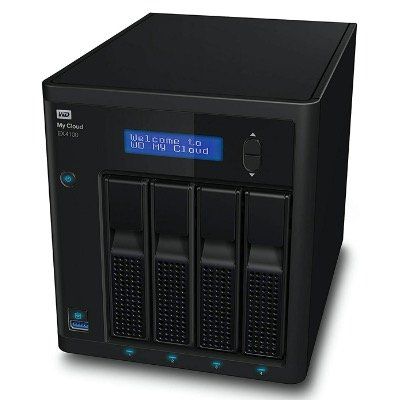 WD My Cloud EX4100 Case NAS 4 Bay Zentraler Netzwerkspeicher (2x 4TB WD Red) für 396,56€ (statt 630€)