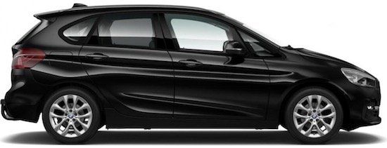 BMW 220 i Active Tourer SportLine mit 192 PS für 282,52€ mtl.   LF: 0.62