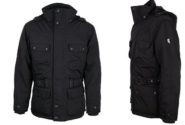 Abgelaufen! Wellensteyn Jacke Motoro wasser  und winddicht im Motorrad Look in Schwarz für 209,99€ (statt 270€)