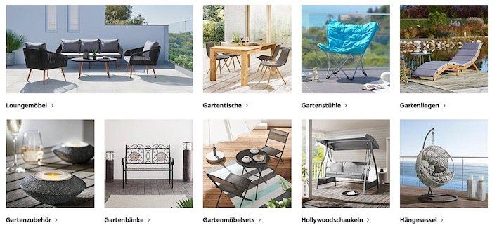 15% Extra Rabatt auf das Garten Sortiment bei Moemax   z.B. Loungemöbel oder Gartentische und  Stühle