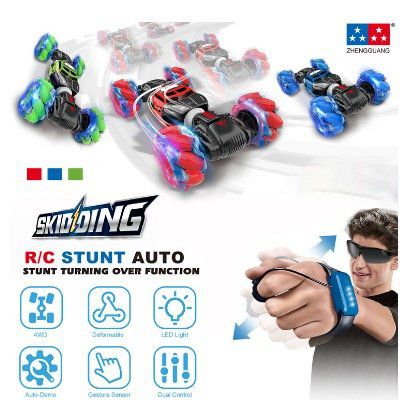 Stunt Car mit Allrad und Gesten Steuerung in verschiedenen Farben für 25,99€   Versand aus DE