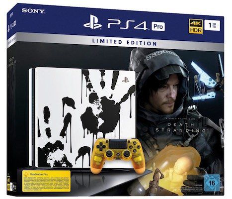 PlayStation 4 Pro 1TB + Death Stranding Limited Edition für 389€ (statt 479€)