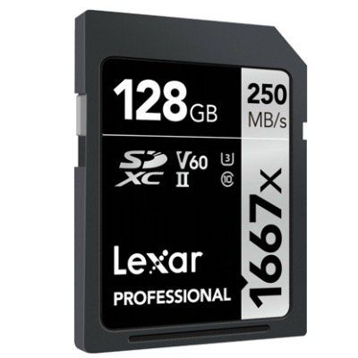 Lexar Professional 1667x 128GB SDXC UHS II Karte für 33,99€ (statt 40€)