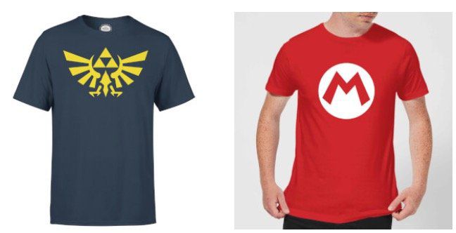 Nintendo T Shirt + Metal Print Poster für 26,99€ (statt 41€)