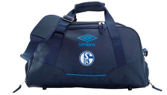 Umbro FC Schalke 04 Sporttasche Accuro Small Holdall in Navy Blau für 14,99€ (statt 26€)