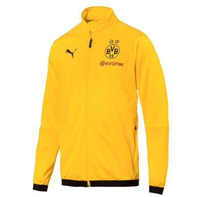 Puma BVB Borussia Dortmund Herren Trainingsjacke in Schwarz Gelb für 19,09€ (statt 40€)