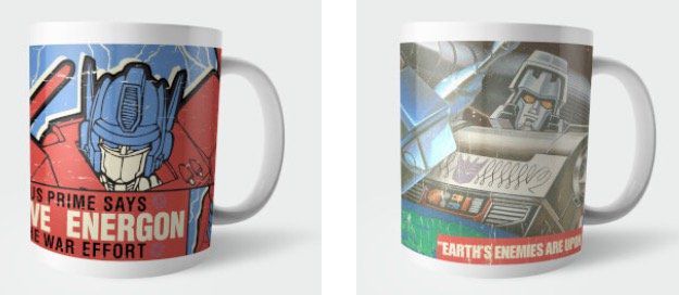 Transformers T Shirts im Bundle mit Tasse für 9,99€ (statt 18€)