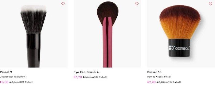 Make up Sale bei BH Cosmetics + 10% Gutschein + VSK frei ab 35€