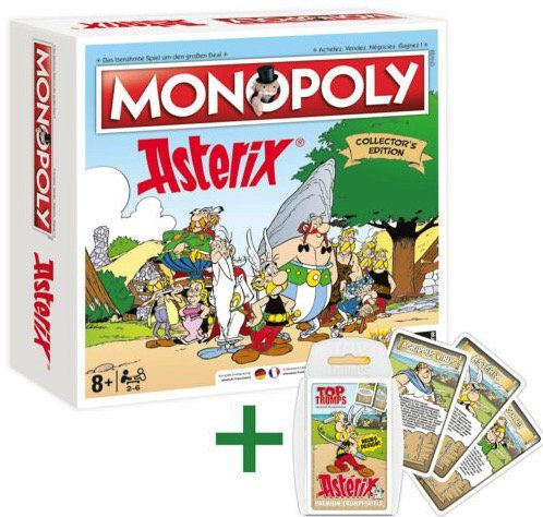 Monopoly Asterix und Obelix Collectors Edition + Top Trumps Quartett für 46,71€ (statt 65€)