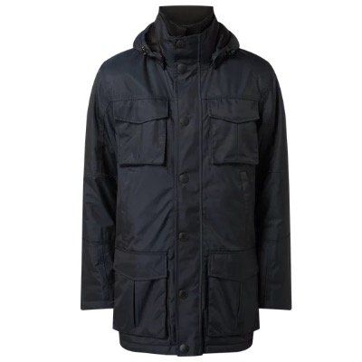 Wellensteyn Vancouver 66 Funktionsjacke mit abnehmbarer Kapuze in Marineblau für 149,99€ (statt 260€)