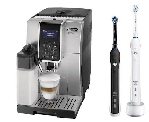 DELONGHI ECAM 352.55.S Kaffeevollautomat + ORAL B PRO 2 2900 für 499€ (statt 663€)