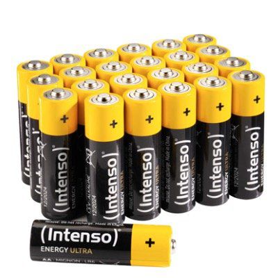 80x Intenso Energy Ultra Alkaline Batterien 40 AA + 40 AAA für 14,99€ (statt 26€)