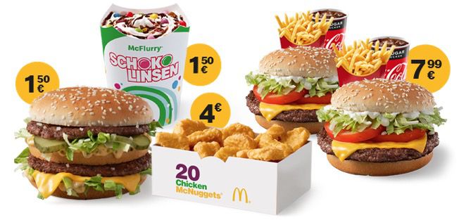 McDonalds Ostercountdown 2021   heute letzter Tag: 20er Chicken McNuggets für 4€