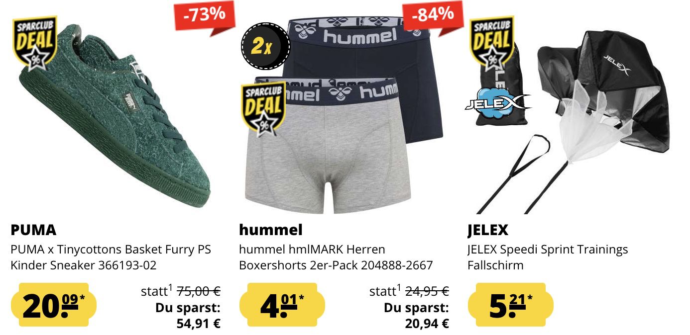 SportSpar Mega Sale + 33% Extra Rabatt   z.B. JELEX Touchdown American Football für 3,72€