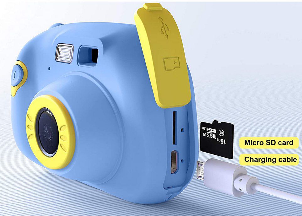 Pancellent 12MP Kinderkamera mit Farbdisplay, WLAN & 32 GB SD Karte für 20,59€ (statt 40€)