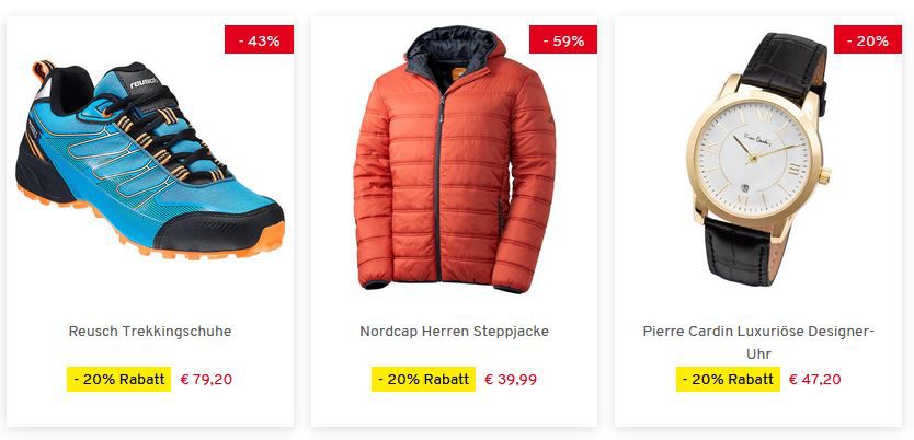 Vorteilshop mit 25% extra Rabatt ab 40€ + VSK frei