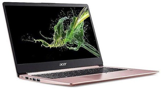 ACER Swift 1 (SF114 32 P1TK) Notebook mit 14, Pentium Silver, 8GB RAM, 512GB SSD in Sakura Pink ab 509€ (statt 591€)
