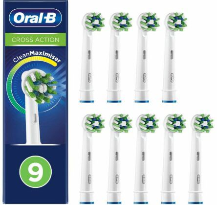 ORAL B CrossAction 9er Aufsteckbürsten für 22,49€ (statt 30€)