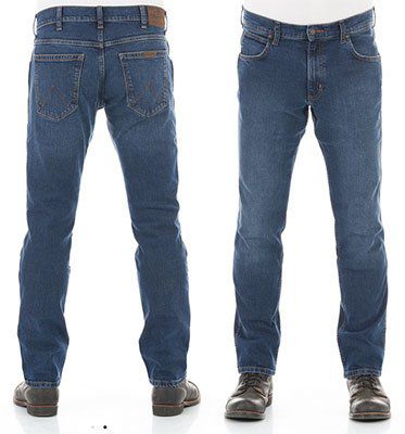 Wrangler Herren Jeans Durable Slim Fit Blue Black für 34,95€ (statt 50€)