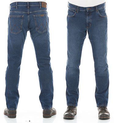 Wrangler Herren Jeans Durable Slim Fit Blue Black für 34,95€ (statt 50€)