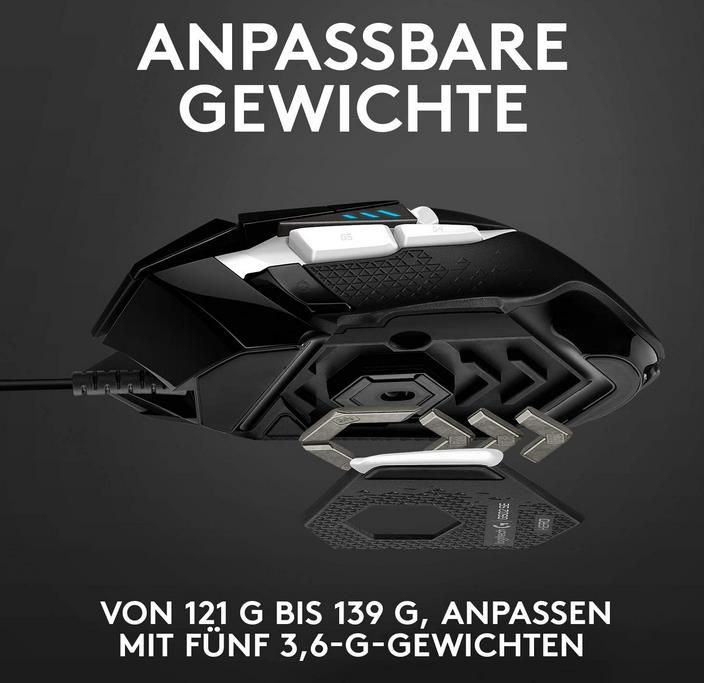 Logitech G502 HERO Gaming Maus Special Edition für 44,90€ (statt 55€)