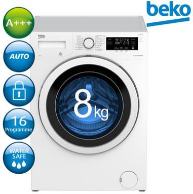 BEKO WYA81463S Waschmaschine mit Nachlegefunktion, 8kg & 1400 U/min für 333€ (statt 399€)