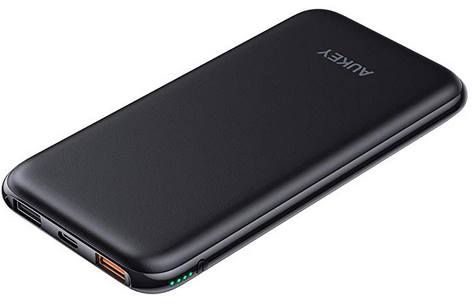 AUKEY PB Y25 8.000mAh 18W  Powerbank mit Qi Charging für 21,99€ (statt 30€)