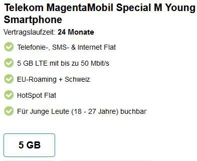 MagentaMobil 5GB LTE, Allnet Flat inkl. Samsung Galaxy A71 für 4,95€ & Disney+ für 34,95€ mtl