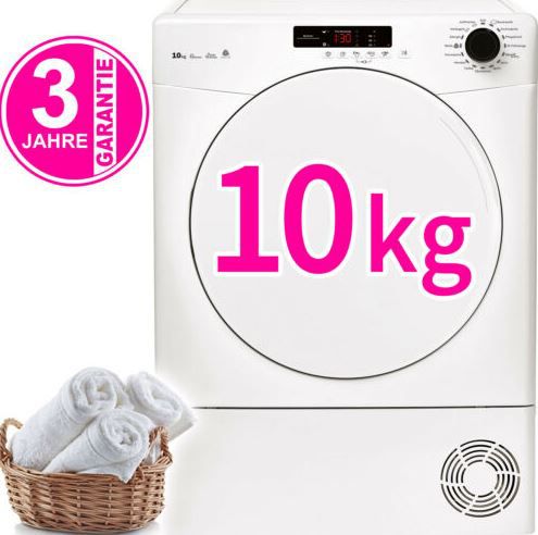 Geratek Rostock TK10000   10kg Kondenstrockner für 259,99€ (statt 299€)