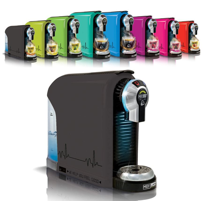 MediCap Kapselmaschine Kompatibel mit NESPRESSO für 28,88€ (statt 129€) B Ware