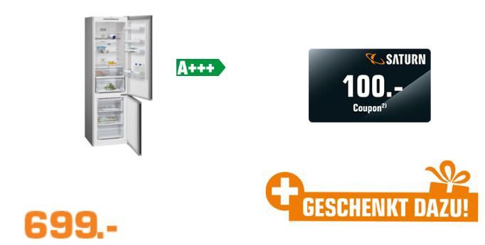 SIEMENS KG39NVL45 iQ300 Kühlgefrierkombination A+++ für 699€ +100€ Coupon (statt 719€)