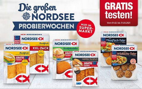 Gratis: Probierwochen bei Nordsee